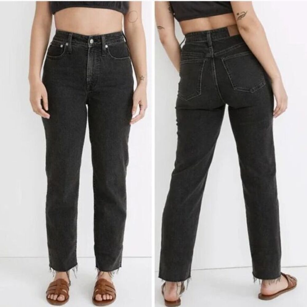 NEW Madewell‎ The Curvy Perfect Vintage Straight Jean in Lunar Wash, 23